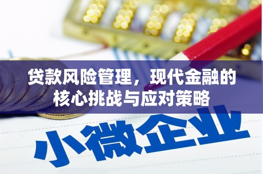 华容贷款风险管理，现代金融的核心挑战与应对策略