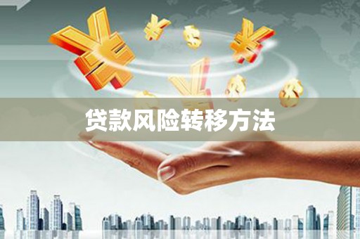 华容贷款风险转移方法