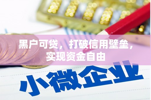 华容黑户可贷，打破信用壁垒，实现资金自由