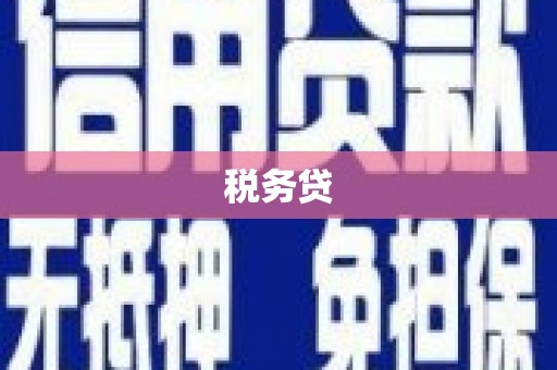 华容税务贷