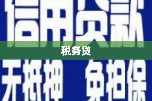 华容税务贷