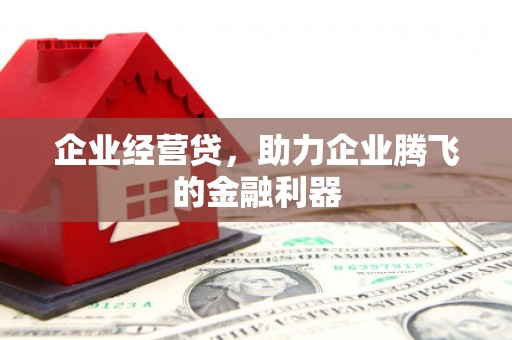 华容企业经营贷，助力企业腾飞的金融利器